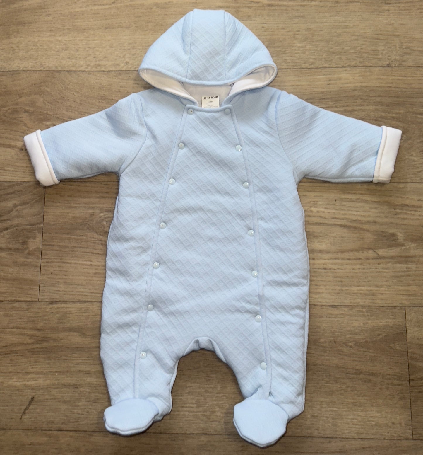 Little Nosh Blue Snowsuit